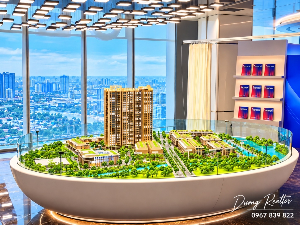 Sa bàn thực tế Imperia Sensa Park tại House of MIK
